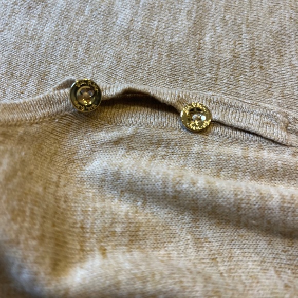 Lilly Pulitzer Jupiter Sweater Dress Cotton Modal Wool PB Camel Heather L - Picture 8 of 11